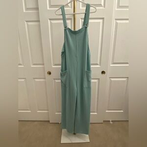 Dokotoo Blue Striped Overalls